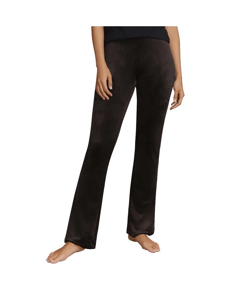 Ellos Plus Velour Bootcut Lounge Pants