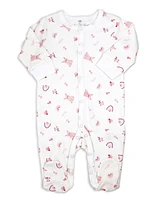 Rock-a-Bye Baby Boutique Girls Rose Bunnies Layette Gift, 8-Piece Set