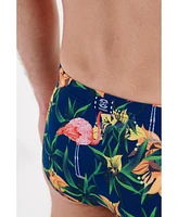 Hom Usa Men's Flamingo Swim Mini Briefs