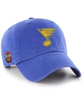 '47 Brand Men's Blue St. Louis Blues 2025 Nhl Winter Classic Clean Up Adjustable Hat