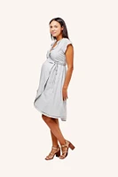 Nom Maternity Marina Wrap Dress