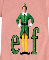 Elf Big Girls Holiday Graphic Short Sleeve Tee