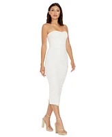 Dress the Population Women's Heather Strapless Bodycon