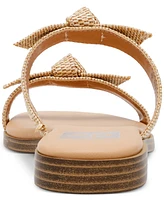 Dv Dolce Vita Women's Medford Two-Band Bow Flat Sandals
