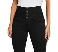 Guess Women's Corset-Waist High-Rise Skinny Jeans