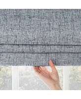Somerton Textured 100% Blackout Cordless Roman Shade