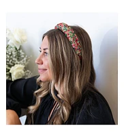 Limited Edition All That Glitters Headband - Christmas Red + Green