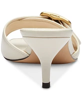 Coach Women's Margot Kitten-Heel Slide Sandals