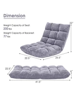 Gouun Adjustable 14-position Cushioned Floor Chair