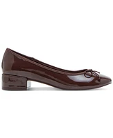 Madden Girl Twirley Block-Heel Ballet Flats