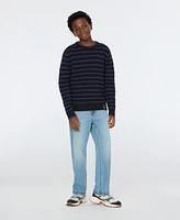 Scotch & Soda Big Boys Yarn Dye Stripe Crew Neck Sweater