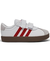 adidas Toddler Kids Vl Court 3.0 Fastening Strap Casual Sneakers from Finish Line