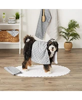 Bone Dry Microfiber Pet Towel Set 3 Piece Trellis Print