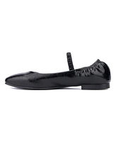 New York & Company Women's Paris Elastic Back Flat Ballet Flats