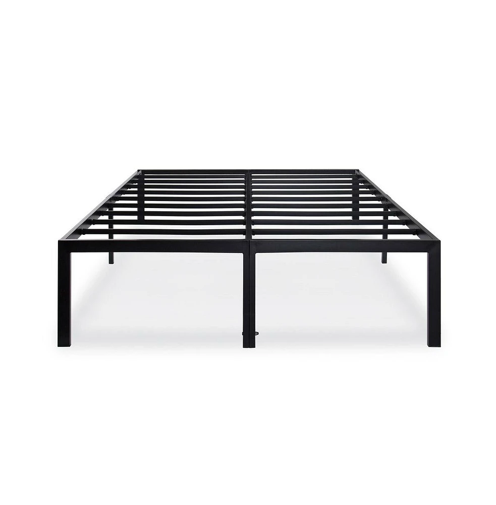 Slickblue Full High Rise Heavy Duty Black Metal Platform Bed Frame