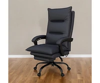 Slickblue Double Padded Executive Massage Heated Office Chair Comfort & Relaxation