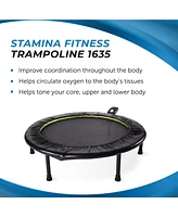 Stamina Fitness Trampoline - Exercise Trampoline with Smart Workout App