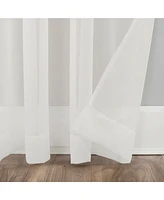 No. 918 Mallory Sheer Voile Rod Pocket Curtain Panel