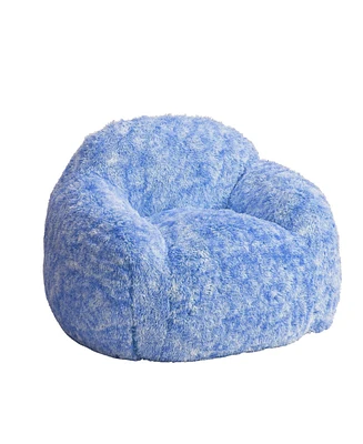 gaomon Faux Fur Bean Bag Chair for Adults, Soft Plush Couch with Armrests, Fluffy Lazy Sofa Living Room & Reading