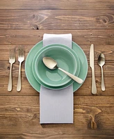 Kitchinox Alton Bay Gold Satin 45-Pc. Flatware Set, Service for 8