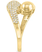 Effy Collection Diamond Bypass Ring (1/3 ct. t.w.) in 14k Gold