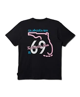 Quiksilver Men's Florida Road Sign Short Sleeve Tee