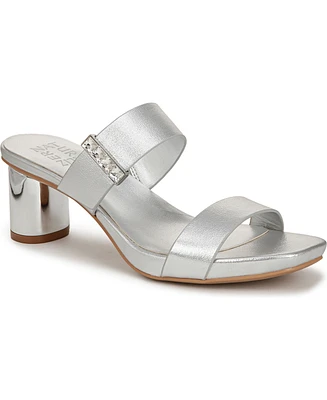 Naturalizer Women's Ida 2 Square Open Toe Slide Dress Sandals