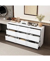Homsee 9-Drawer Dresser With Elegent Design