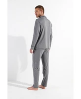 Hom Usa Men's Albert Long Pajama Set