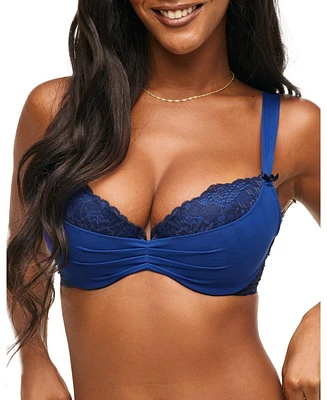 Adore Me Women's Clairabelle Push Up Demi Bra