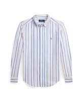 Polo Ralph Lauren Big Boys Striped Cotton Oxford Shirt