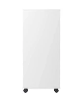 Slickblue Modern Scandinavian Style 7-Drawer Storage Cabinet Chest White Finish