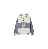 Cotton On Boys Little/Big Blair Rugby Pullover Knit