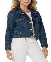 Liverpool Los Angeles Women's Cropped Cargo Jacket