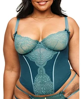 Adore Me Plus Liv Unlined Demi Bustier