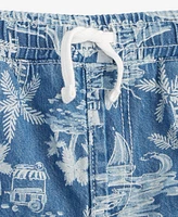 Epic Threads Little & Big Boys Pull-On Printed Cotton Shorts, Exclusively at Macy's