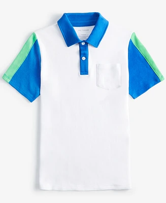 Epic Threads Little Boys Colorblocked Polo, Exclusively at Macy's