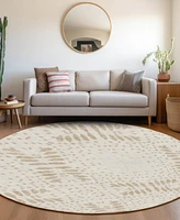 Addison Chantille ACN778 8'x8' Round Area Rug