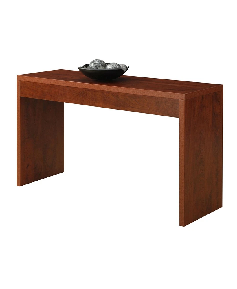 Slickblue Modern Sofa Table for Living Room with Sleek Console Design and Storage Options