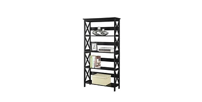 Slickblue 5-Shelf Bookcase for Home Storage and Organization