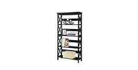 Slickblue 5-Shelf Bookcase for Home Storage and Organization