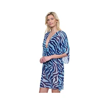Gottex Women's Wildest Dream V Neck Beach Dress Coverup