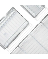 Florida Brands Hard Plastic Shelf Liner for Pull Out Shelf