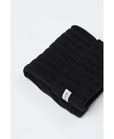 Jennie Liu 100% Cashmere Beanies for Women(Black, One