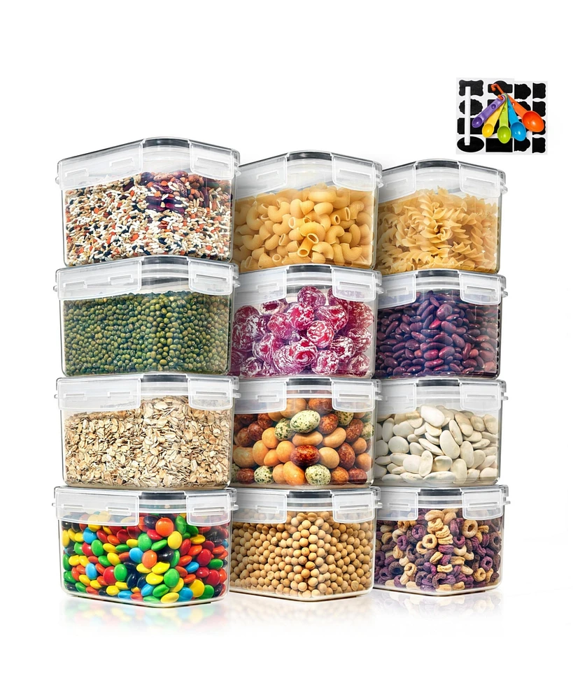 Sorbus Pack (0.8L/27.05 Oz) Airtight Food Storage Containers with Locking Lids