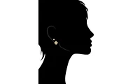 Rivka Friedman Clover Stud Earring Set