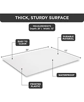 Florida Brands Hard Plastic Shelf Liner for Pull Out Shelf
