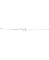 Diamond G.o.a.t. Pendant 18" Necklace (1/6 ct. t.w.) in 10k White Gold, Exclusively at Macy's