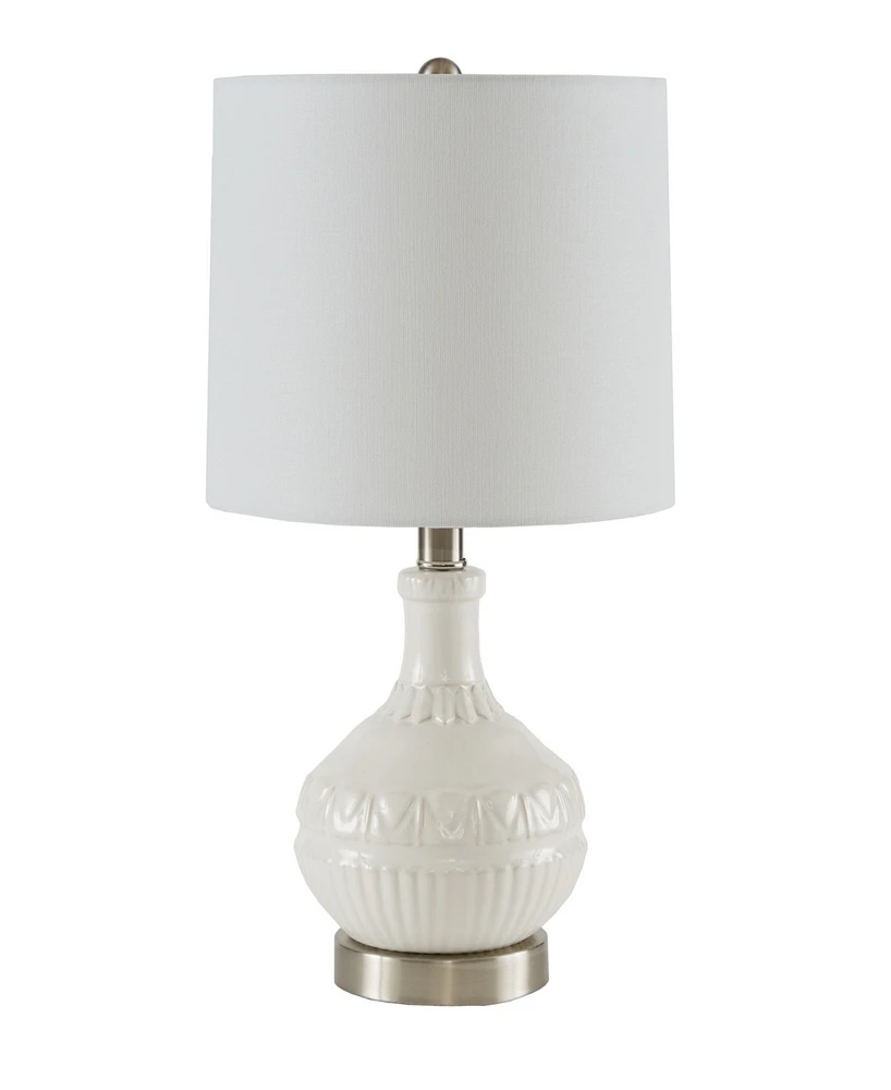 510 Design Gypsy 20.5" Embossed Boho Table Lamp