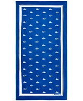 Lacoste Home Foulard Croc Cotton Beach Towel